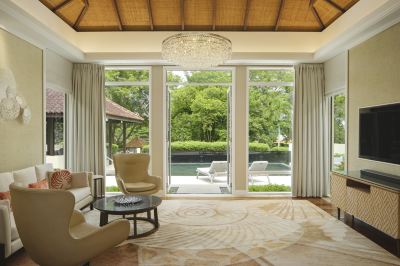 2ベッドルームヴィラ、シングルベッド2台とキングサイズベッド1台、プライベート屋外プール ウェスティン ランカウイ リゾート&スパの写真