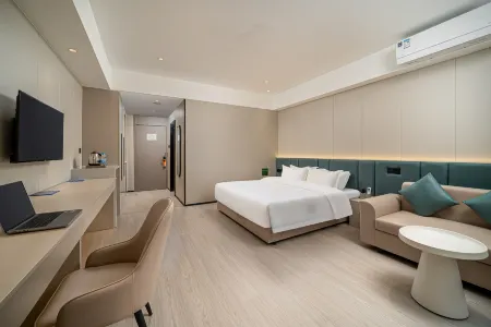 Lehu Apartment Hotel (Beijing Pingxi Palace Wendu Water City) Отели рядом с достопримечательностью «Zhenggezhuang Wenyuhe Park»