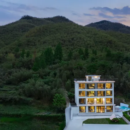 Mountain Foot Scenery · River Rafting · 180° Mountain View Starry Sky Pool Luxury Resort