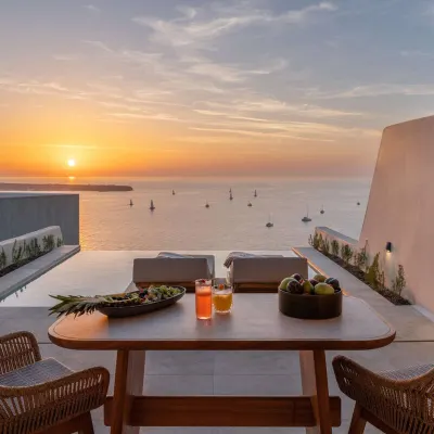 Santo Mine Oia Suites Hotels near Oia Caldera
