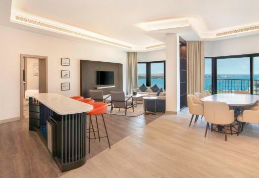 쉐라톤 아부다비 전용 해변