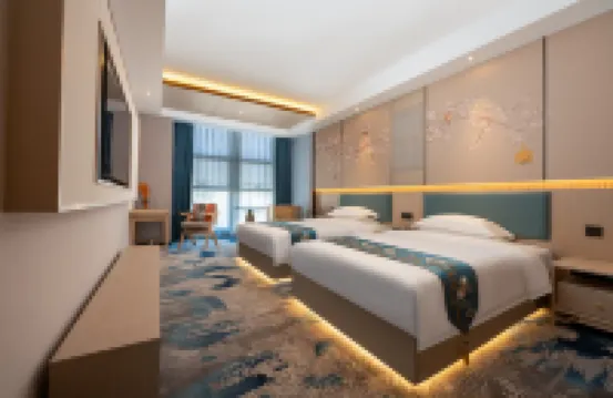 庫爾勒希世頓之約酒店（孔雀河人民廣場店） 鄰近天鵝河景區-庫爾勒風帆廣場的酒店