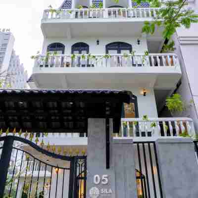 My Khe Sila Vana 海灘泳池別墅,設有 7 間臥室 Hotel Exterior