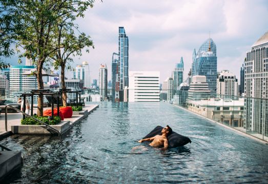 신돈 미드타운 호텔의 인피니티 풀