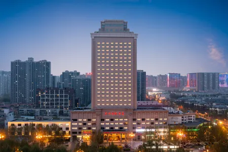 Shijiazhuang Jingzhou International Hotel (Chang'an Wanda Tangu Subway Station Branch) Отели в г. Шицзячжуан
