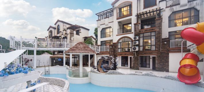 Longmen R&F Nankunshan Hot Spring Health Valley Lemon Villa Hotel di Longmen County