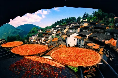 Wuyuan Qinyue Homestay, Tianjie, Huangling Scenic Area - موقف سيارات