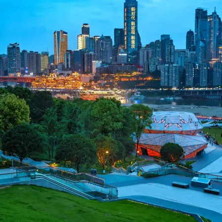 Yunqi.View River - view Tea - house and Study Hotel (Chongqing Guanyinqiao Liujia Wharf Branch)