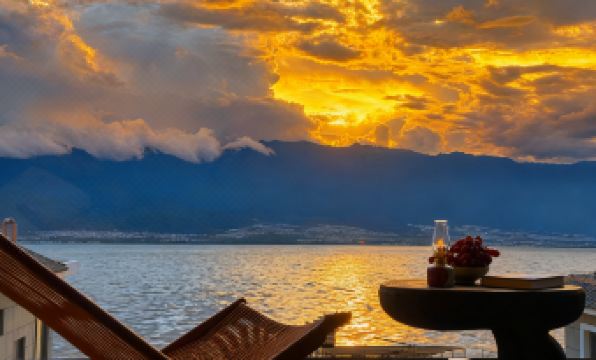 Wood Forest Designer Villa Seaview Courtyard Vacation Boutique Stay (Dali Erhai)