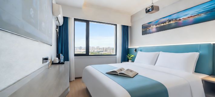 Qiyue Xincheng Hotel (Jiujiang Railway Station Changhong Avenue) Hotels in Jiujiang