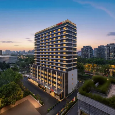 IntercityHotel Suzhou Jinji Lake โรงแรมใกล้สวนพฤกษศาสตร์ระบบนิเวศไป๋ถัง