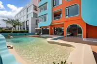 湄洲島·嶼念北舍invincible sandbeach泳池海景民宿(媽祖祖廟店) - piscina