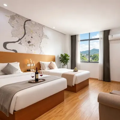 Vatica Nanjing Forestry University Xinzhuang Metro Station Hotel โรงแรมใกล้สวนคนรักหนานจิง