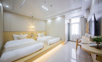 Meizhou Island warm residents stay in Mazu temple shop