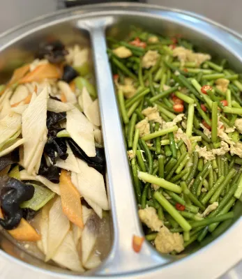 Xiyue Hotel (Tianjin Development Zone Service Outsourcing Park) Питание Photos