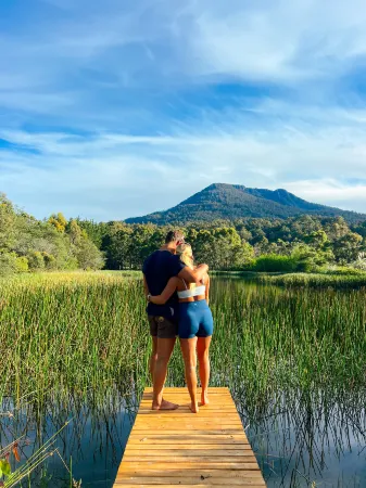 Quamby Bluff Lake House, Deloraine, Tasmania Отели в г. Докторс Пойнт