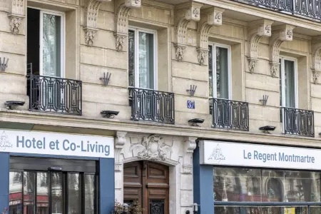 Le Regent Montmartre by Hiphophostels Отели рядом с достопримечательностью «Монмартр»