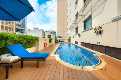 屋外プール サイゴン プリンス ホテル(旧ダクストン ホテル サイゴン)の写真