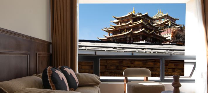Yixin Moon Earthly HYGGE|Space Art Hotel (Dukezong Ancient City Prayer Wheel Store) Hotels in Shangri-La
