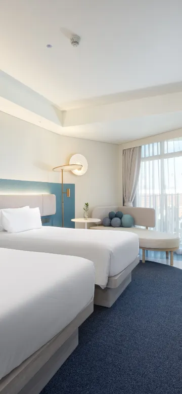 ห้องสุพีเรียร์วิวเมืองเตียงแฝด