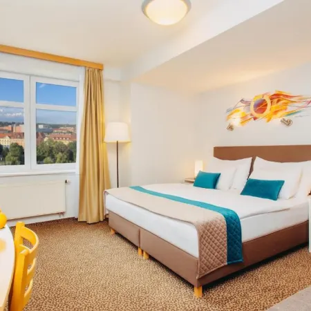 COLORFACTORY SPA Hotel - Czech Leading Hotels Отели рядом с достопримечательностью «Прага 07»