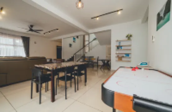 d'Hom 6BR16-25px Pool/BBQ/NetFlx/HotPot/KTV/Mahjong