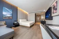 連雲港東海水晶珠寶城迎賓大道亞朵飯店 東海縣體育中心附近的飯店