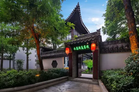 Shuimo Lanting Inn (Inside Taierzhuang Ancient City Scenic Area) Отели рядом с достопримечательностью «Zaozhuang Technician College Tai'erzhuang Branch»