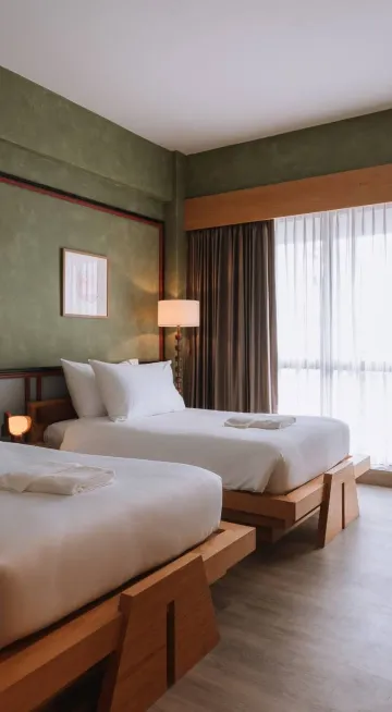 ห้องซูพีเรีย Glow เตียงแฝด