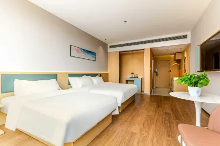 No.1 Fenghua South Road, Quanshan District, Xuzhou City, Fubowan Building B Отели рядом с достопримечательностью «Jiuzhou College of Vocation & Technology»