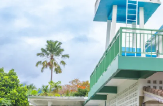 清邁映日溫泉居 清邁大學附近的飯店