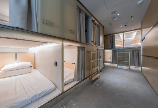 신축 호텔 전경