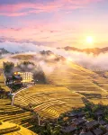 龍脊梯田龍景苑客棧（三號金佛頂觀景台店） - 山景