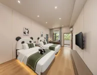 Banshandu · Villa Homestay (Panda Base) - vue sur la montagne