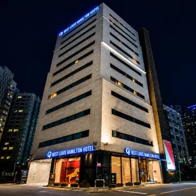 Best Louis Hamilton Hotel Haeundae Отели рядом с достопримечательностью «Район Марин-Сити»