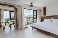 Songwood Dusk · Serene Residence (Xiandu Scenic Area, Jinyun) - شرفة