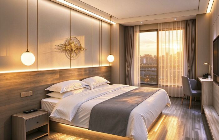 Lanjing Apartment Hotel (Wanda Plaza Pedestrian Street Museum Metro Station Branch)