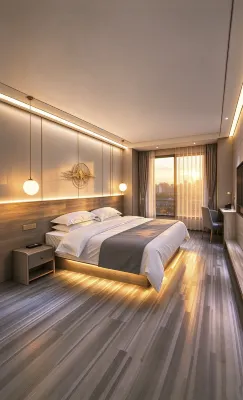 Lanjing Apartment Hotel (Wanda Plaza Pedestrian Street Museum Metro Station Branch) - Romantische