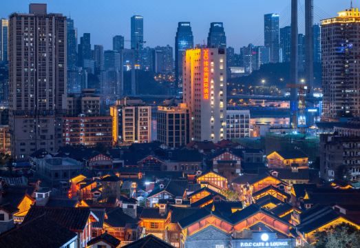 维也纳国际酒店（重庆解放碑十八梯店）外景图