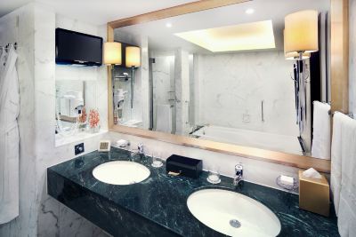 バリアフリー ツインルーム コンラッド香港の写真