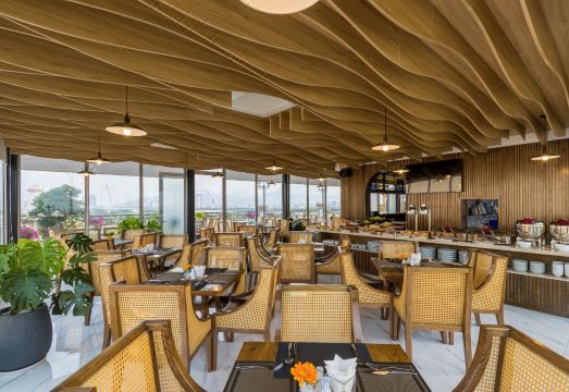 세련된 호텔 로비