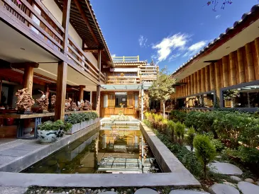 Lijiang Chamuhui Art Courtyard · Snow Mountain Terrace Viewing Inn