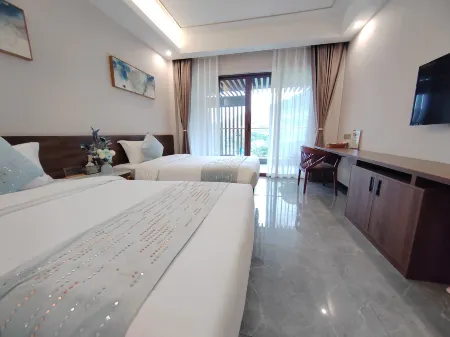 Huamu Guposhan Hot Spring B&B Отели рядом с достопримечательностью «Shibashuiyuan Ecological Scenic Spot»