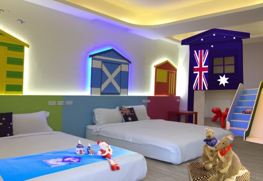 아우스 B&B의 야외 휴식 공간