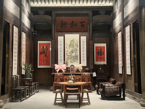 Jixi Hexuan Sanshe Qigu Coffee Courtyard (Jixi Renli Scenic Area) - que admiten mascotas
