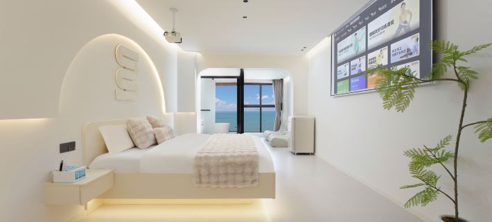 Beihai Beibu Gulf No.1 Haitang Haijing Holiday Apartment Hoteles en Beihai
