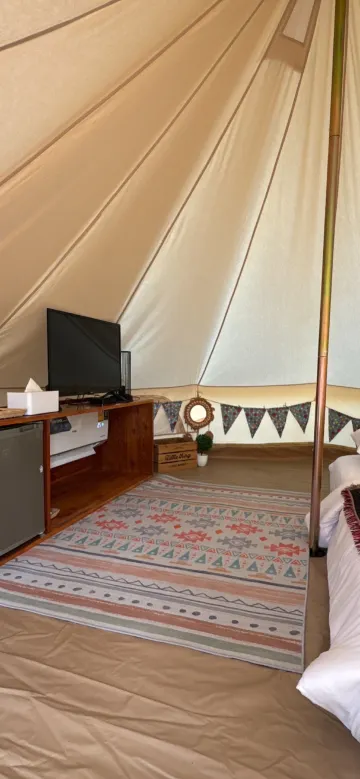 เต็นท์ วิวสวน