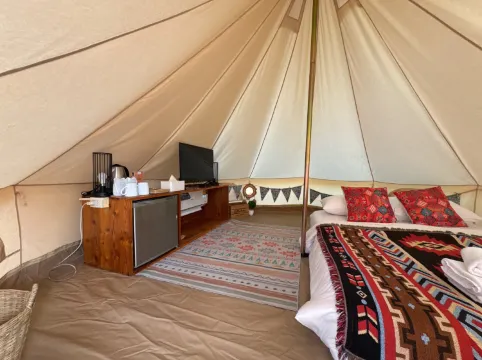 เต็นท์ วิวสวน