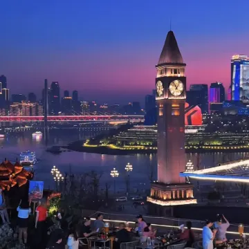 天壹·全景智能酒店（重慶江北國際機場中央公園地鐵站店） 鄰近陆家沟的酒店