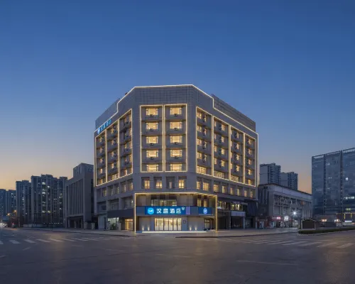 Hanting Hotel Xuzhou Yunlong Wanda Plaza Minfu Road โรงแรมใกล้วัดถู่ซาน